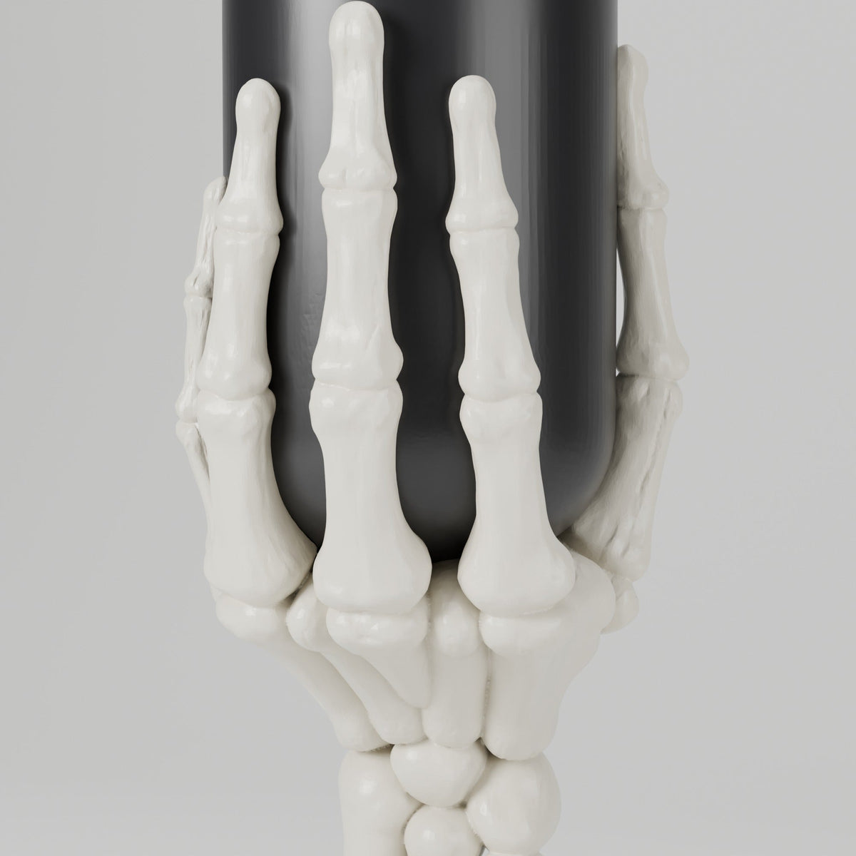 Bone Grip Vase – Skeleton Hand Halloween Decor - Northern Foundry