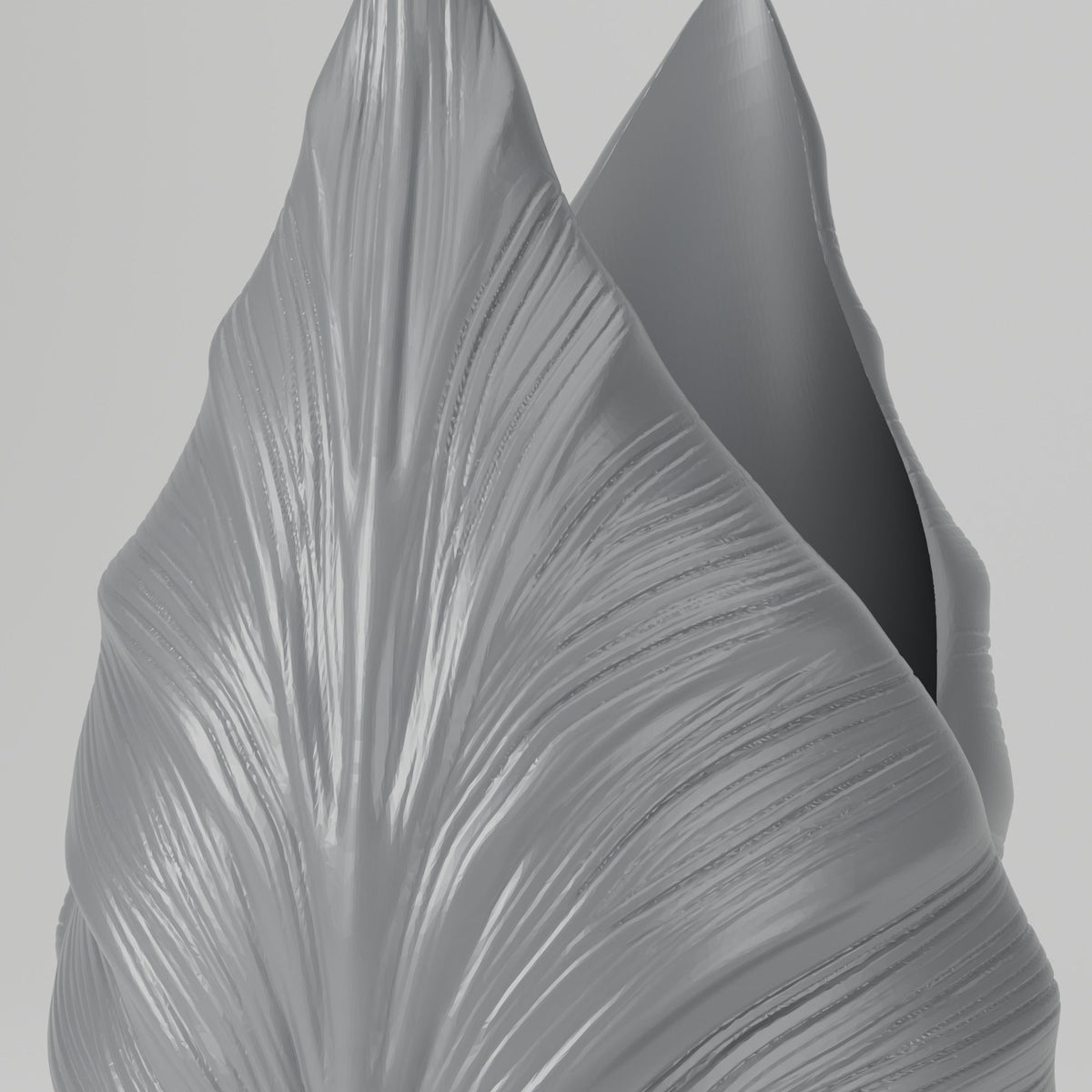 Botanica Leaf Bud Vase – Modern Sculptural Vase - Northern Foundry