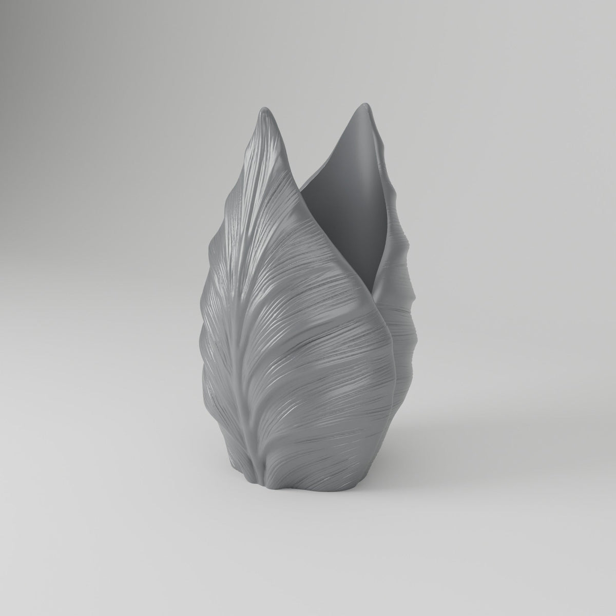 Botanica Leaf Bud Vase – Modern Sculptural Vase - Northern Foundry