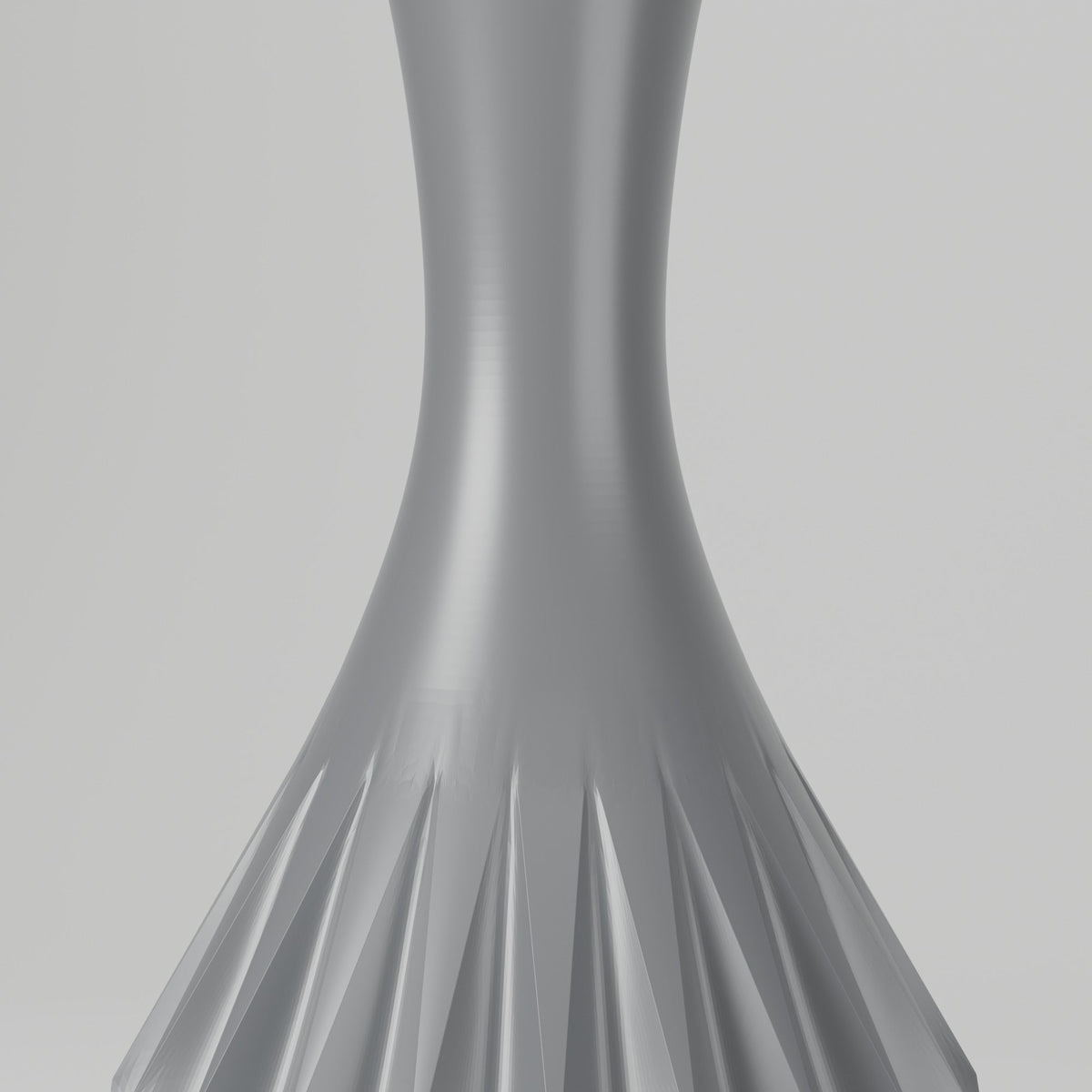 Bracciano Faceted Bottle Vase – Modern Sculptural Vase - Northern Foundry