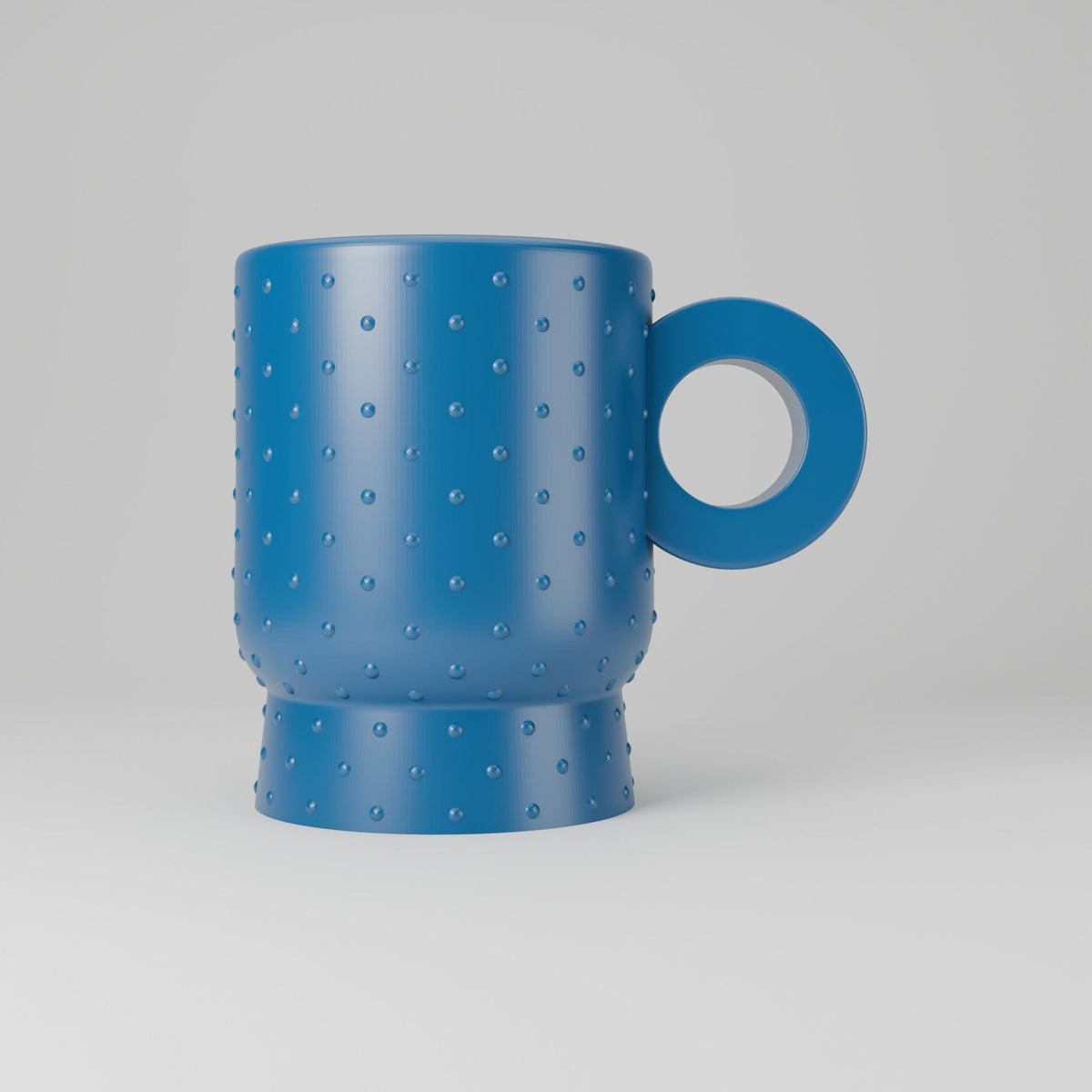 Bubble Loop Mug Vase – Modern Sculptural Vase - Northern Foundry