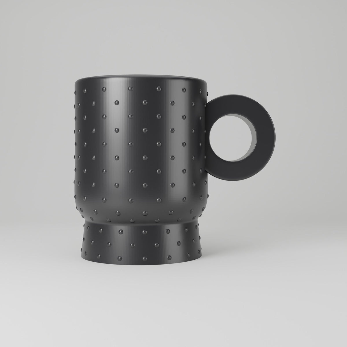 Bubble Loop Mug Vase – Modern Sculptural Vase - Northern Foundry