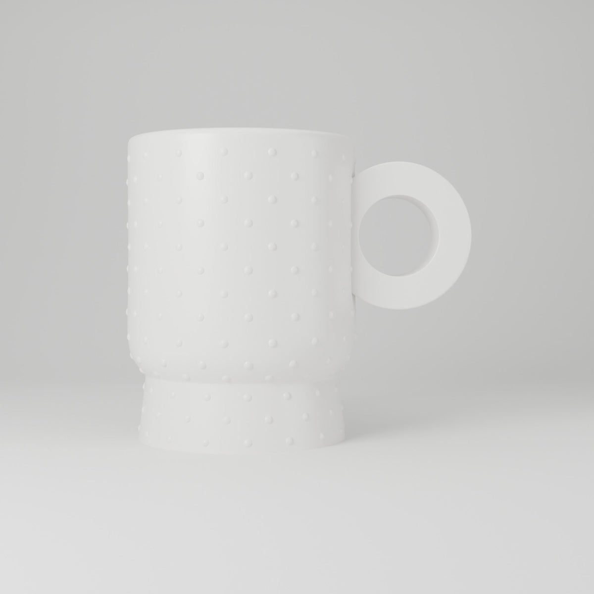 Bubble Loop Mug Vase – Modern Sculptural Vase - Northern Foundry