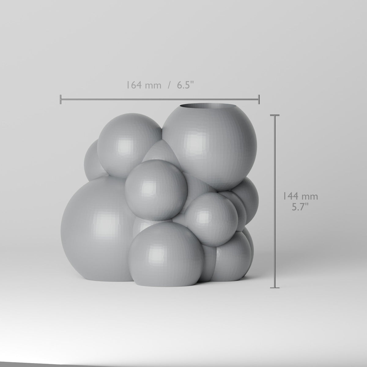 Bubble Sphere Cluster Vase – Modern Sculptural Vase - Northern Foundry