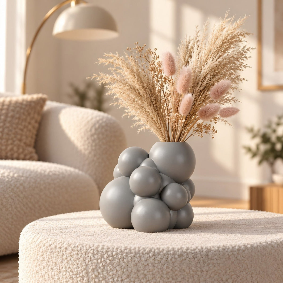 Bubble Sphere Cluster Vase – Modern Sculptural Vase - Northern Foundry