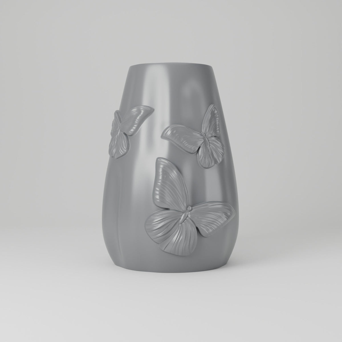 Butterfly Relief Vase – Modern Sculptural Vase - Northern Foundry