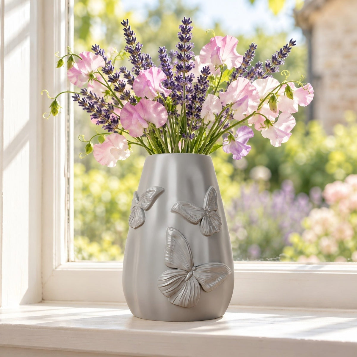 Butterfly Relief Vase – Modern Sculptural Vase - Northern Foundry