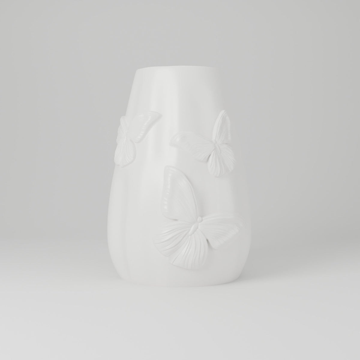 Butterfly Relief Vase – Modern Sculptural Vase - Northern Foundry