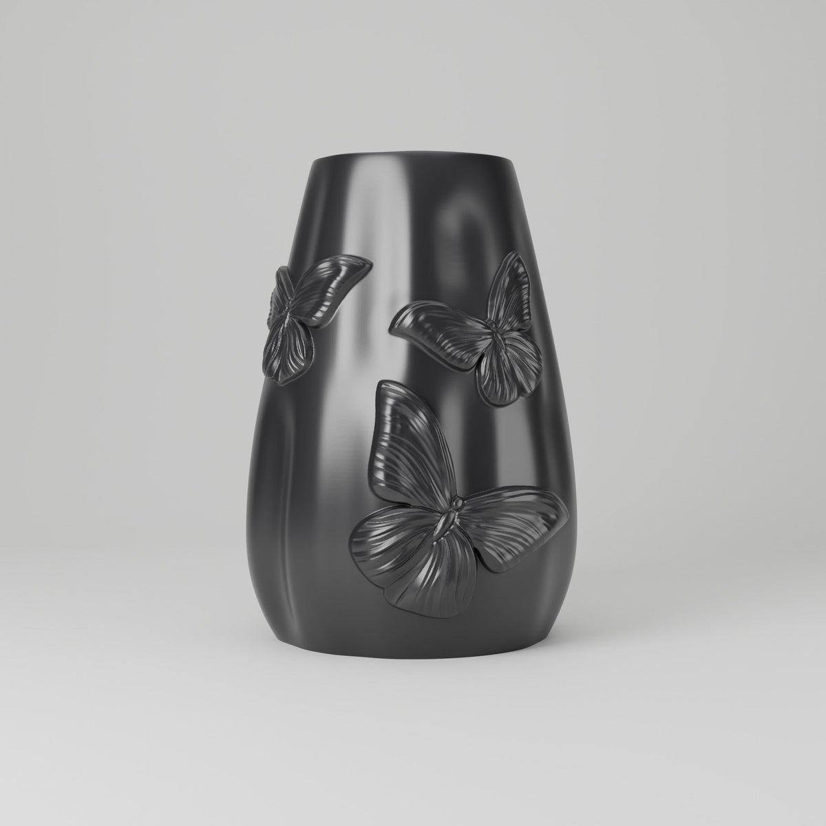 Butterfly Relief Vase – Modern Sculptural Vase - Northern Foundry