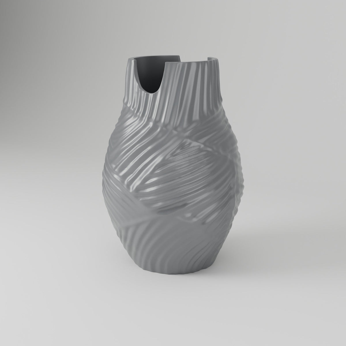 Calderone Textured Vase – Modern Sculptural Vase - Northern Foundry