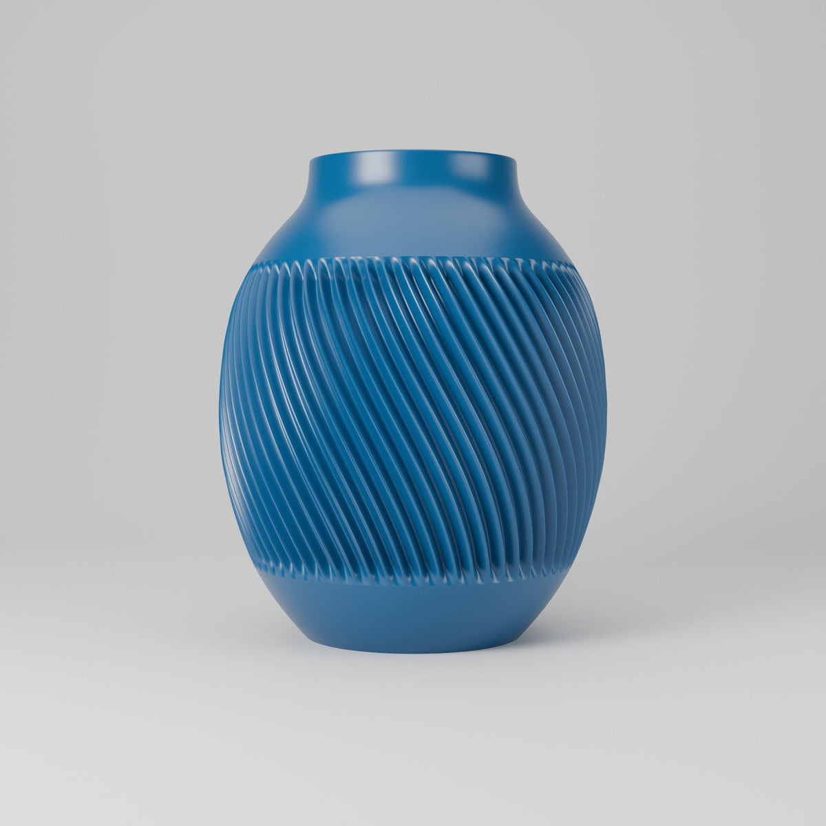 Caldonazzo Ribbed Vase – Modern Sculptural Vase - Northern Foundry