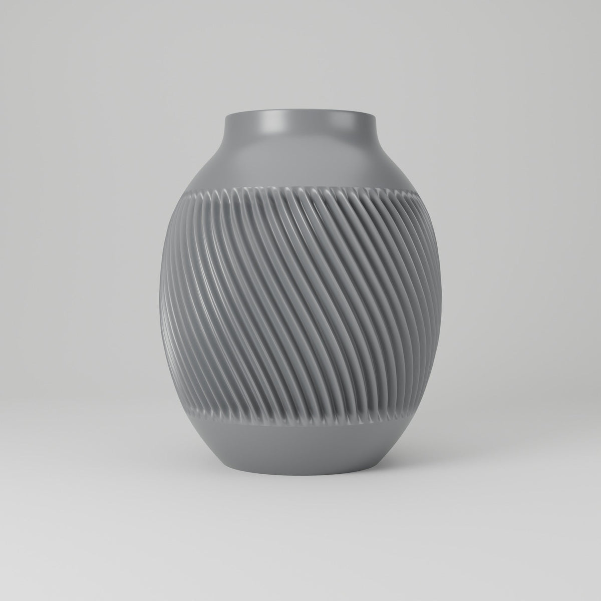 Caldonazzo Ribbed Vase – Modern Sculptural Vase - Northern Foundry