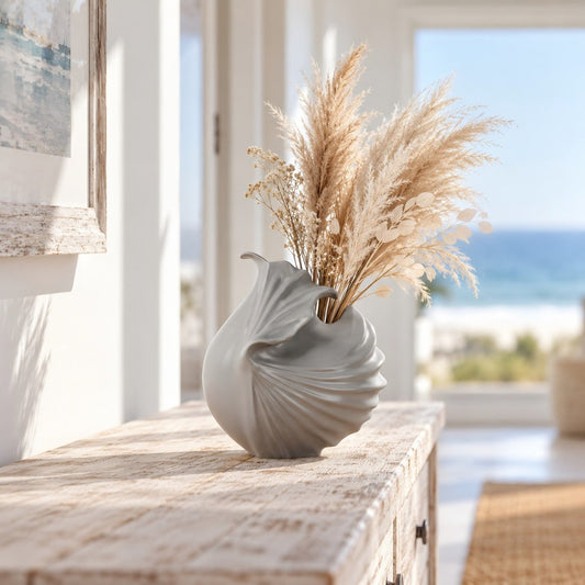 Calypso Shell Vase – Modern Sculptural Vase - Northern Foundry