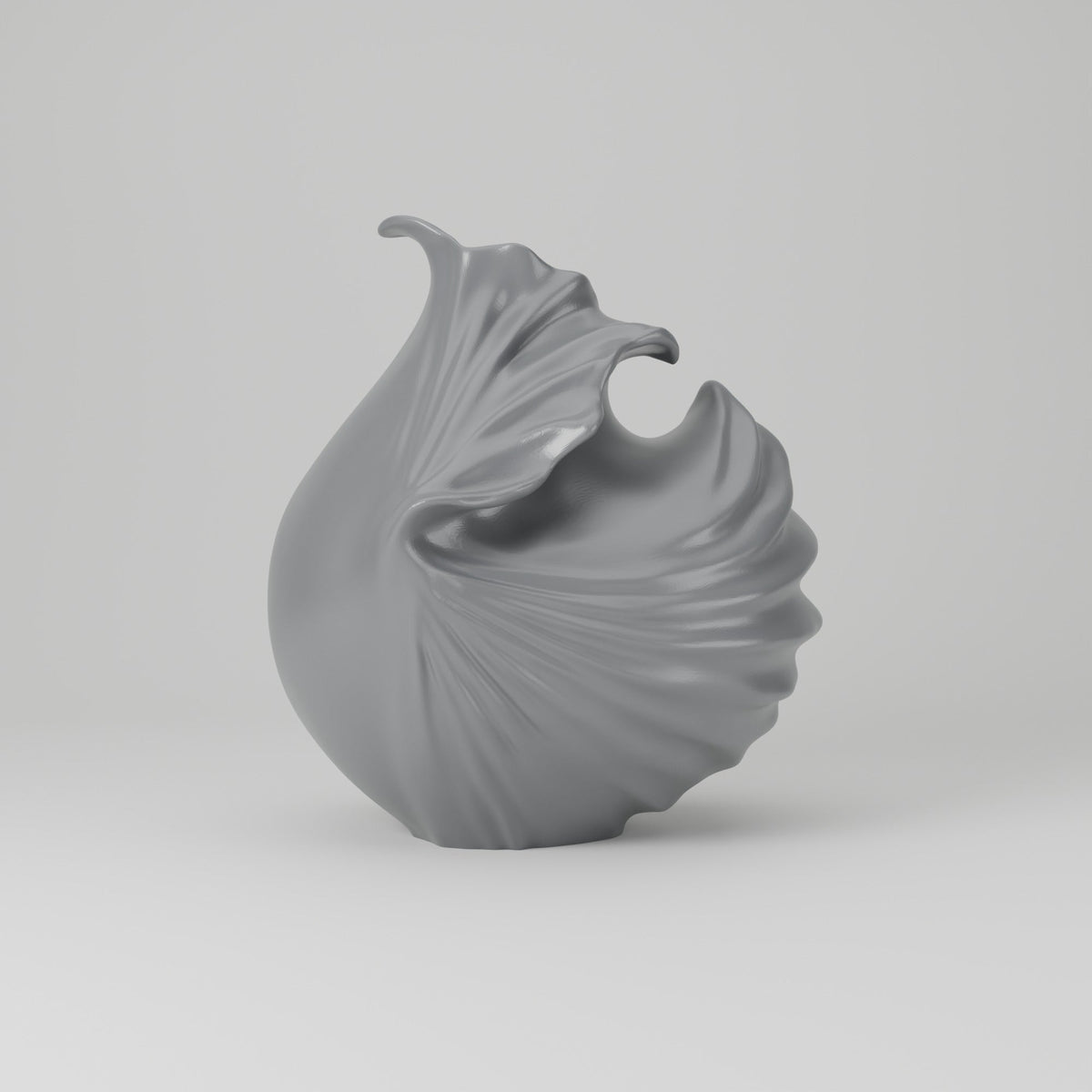 Calypso Shell Vase – Modern Sculptural Vase - Northern Foundry