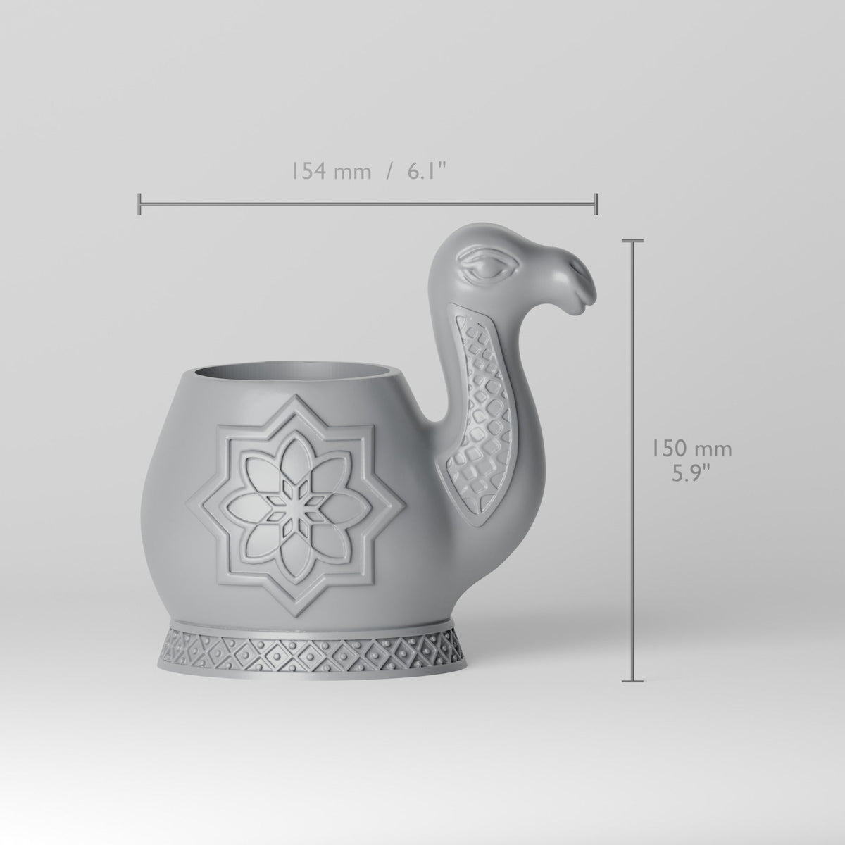 Camel Planter – Moroccan-Style Succulent Pot - Northern Foundry