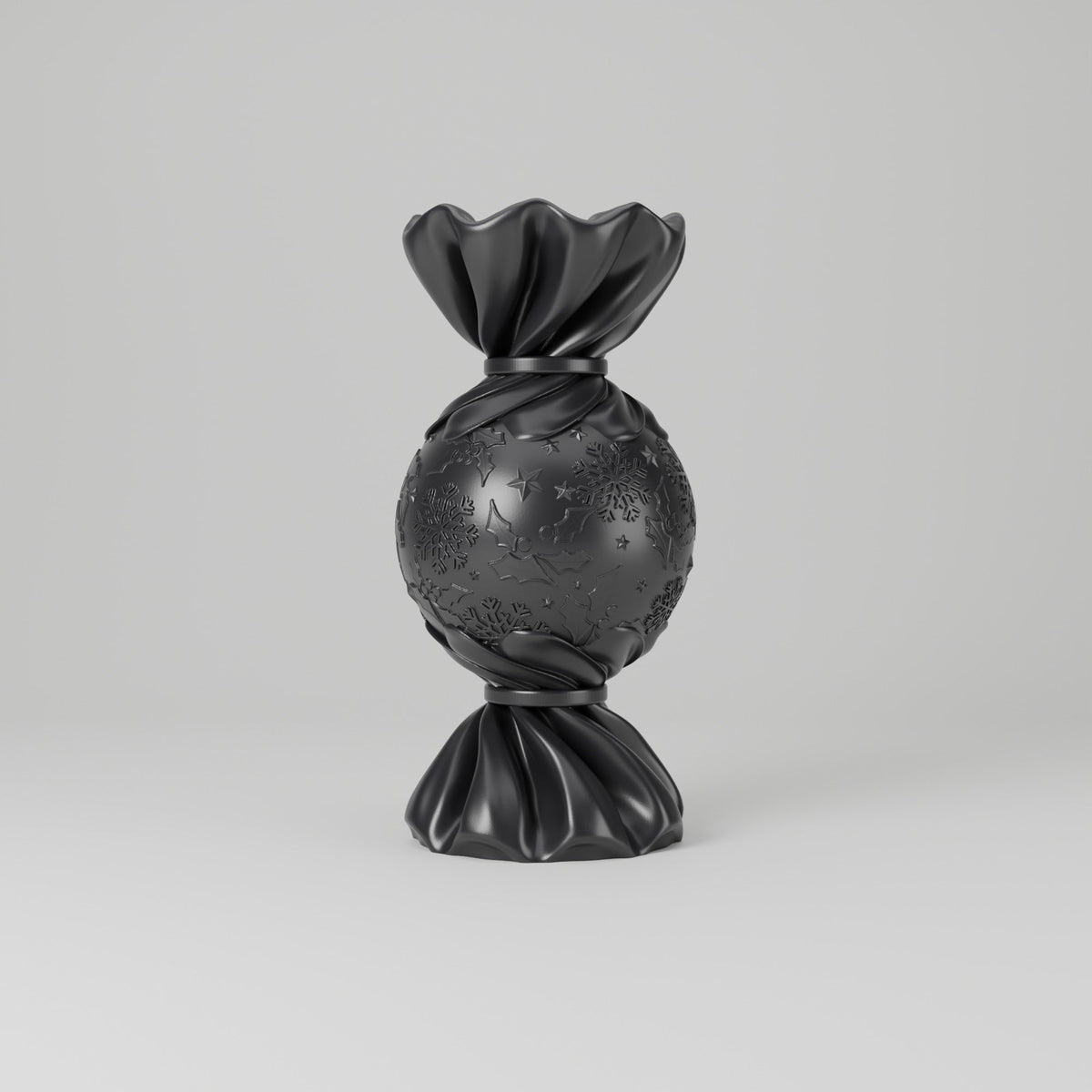 Candy Wrapper Christmas Vase – Festive Holiday Flower Vase - Northern Foundry