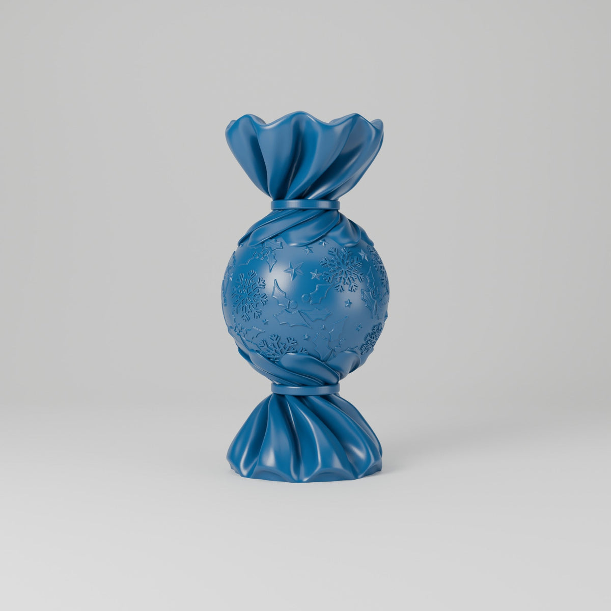 Candy Wrapper Christmas Vase – Festive Holiday Flower Vase - Northern Foundry