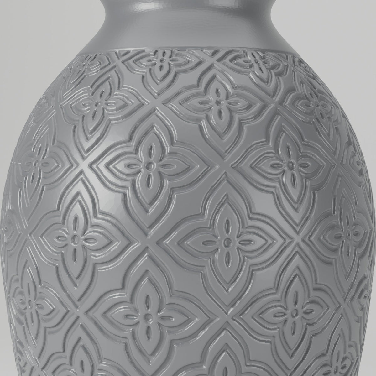 Casablanca Carved Vase – Modern Sculptural Vase - Northern Foundry