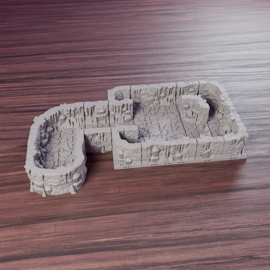 Cavern Starter Cave & Winding Tunnel – Dragonlock 28mm Lost Caverns - Northern Foundry