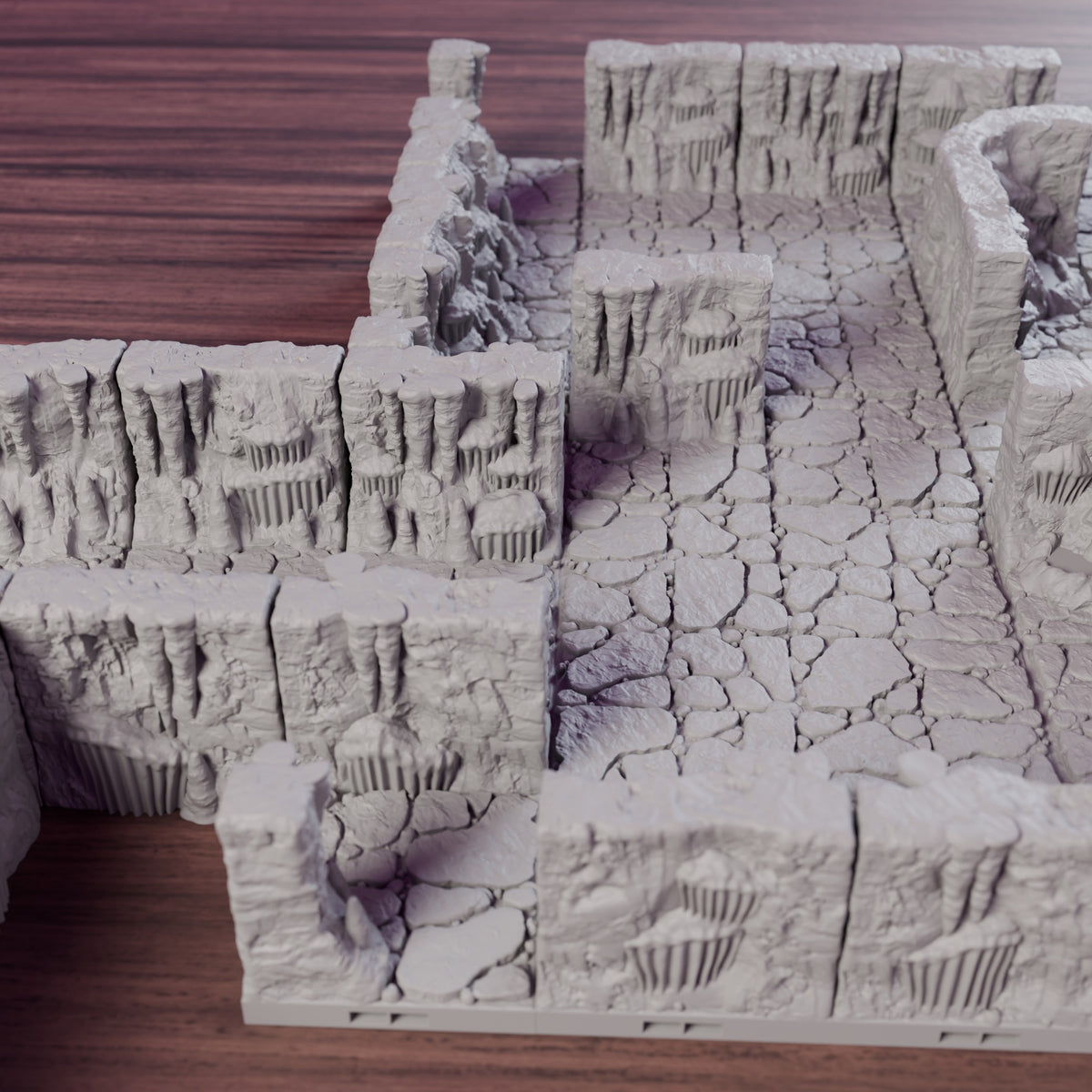 Cavern Starter Cave & Winding Tunnel, close-up detail