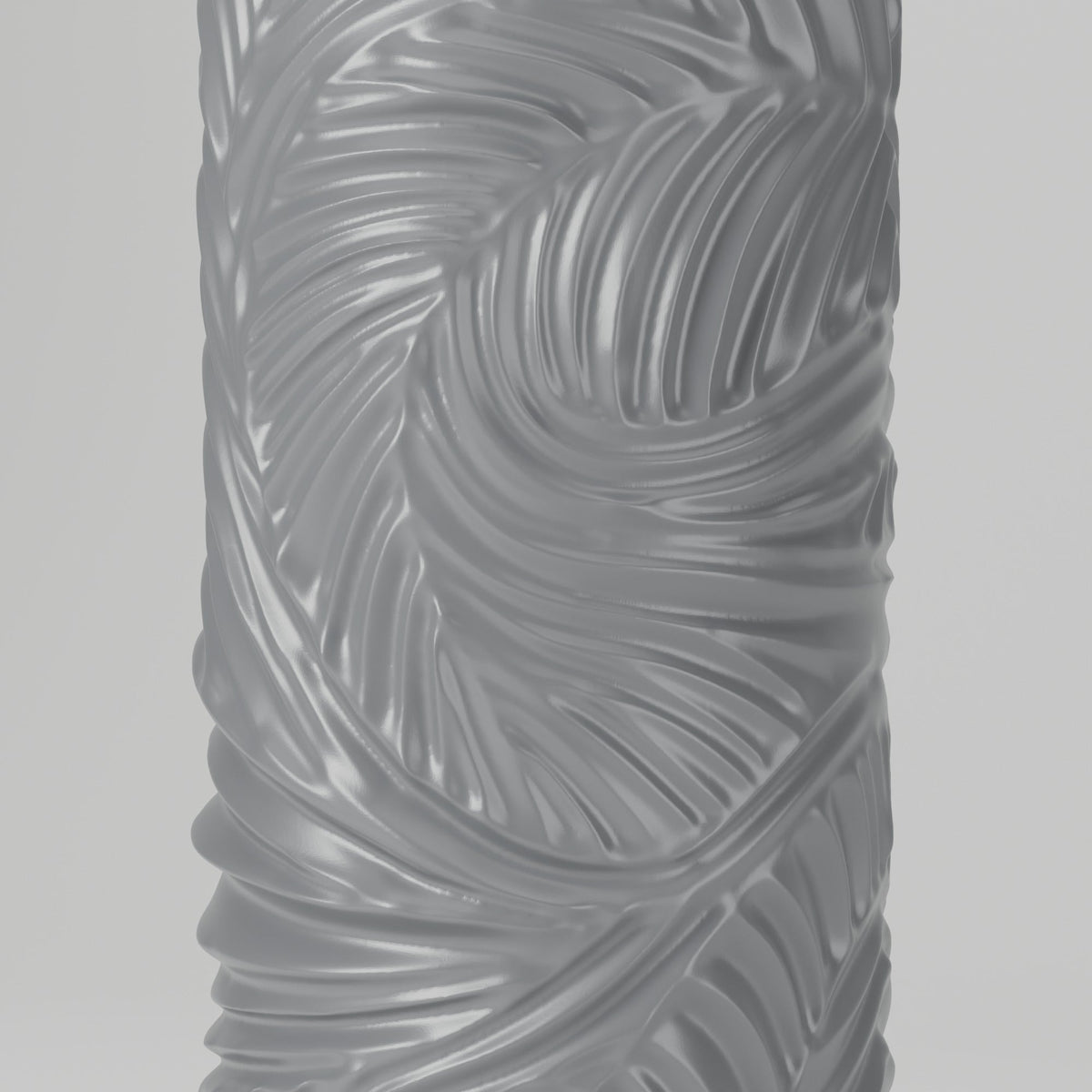 Cedar Carved Vase – Modern Sculptural Vase - Northern Foundry