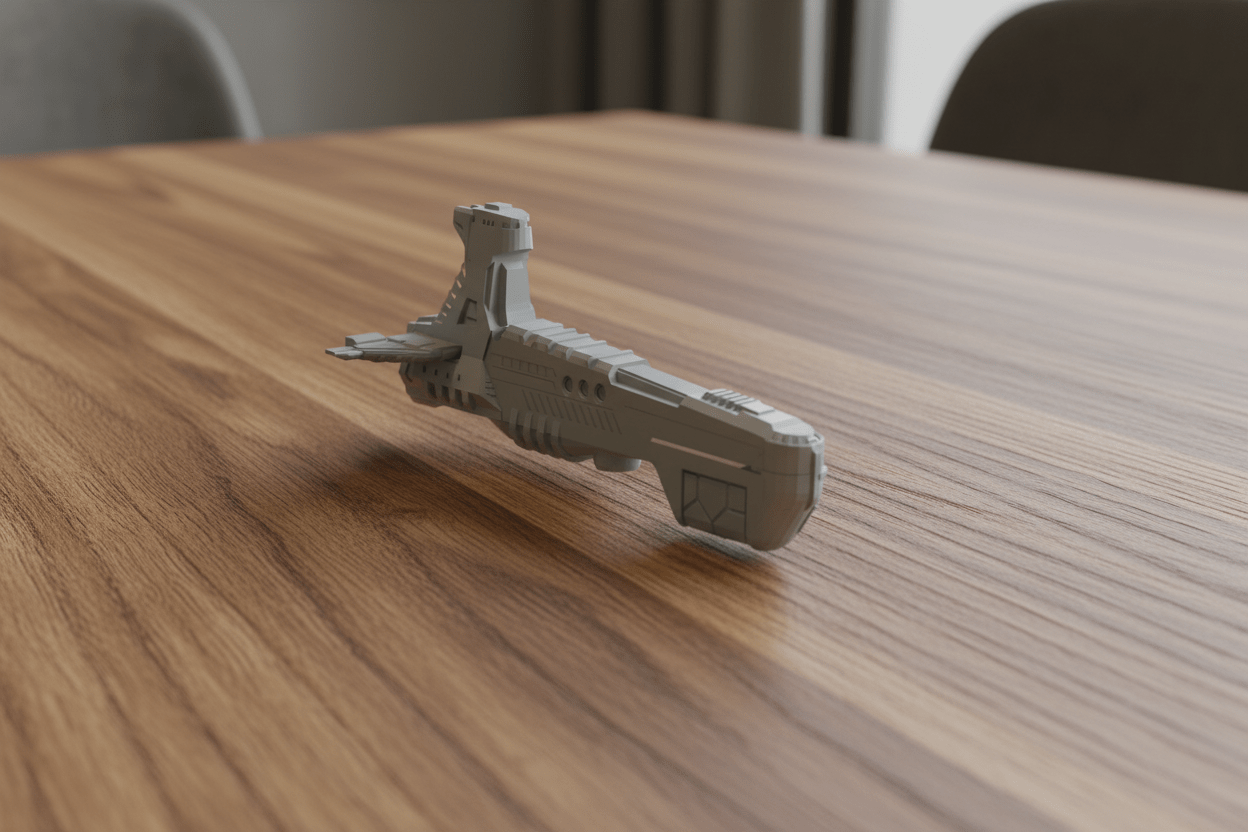 Civilian Merchant Convoy | 18 - Ship Space Fleet | Freighters, Science Vessel & Escorts | Sci - Fi Objective Markers & Scenery - Northern Foundry