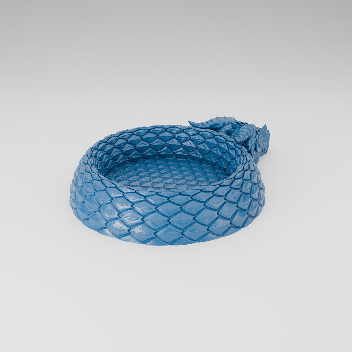 Coiled Dragon Trinket Bowl – Scaled Ring Dish & Catchall - Northern Foundry