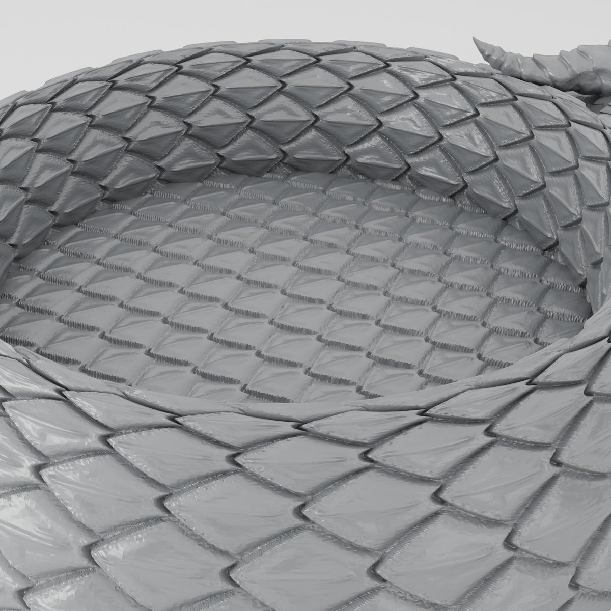 Coiled Dragon Trinket Bowl – Scaled Ring Dish & Catchall - Northern Foundry