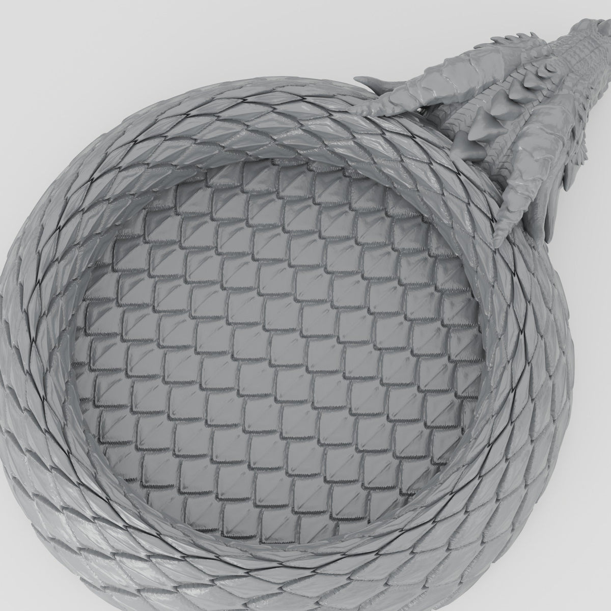 Coiled Dragon Trinket Bowl – Scaled Ring Dish & Catchall - Northern Foundry