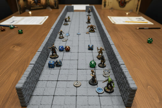 Corridor Expansion Pack – 48" Dungeon Hallways (Dragonlock) - Northern Foundry