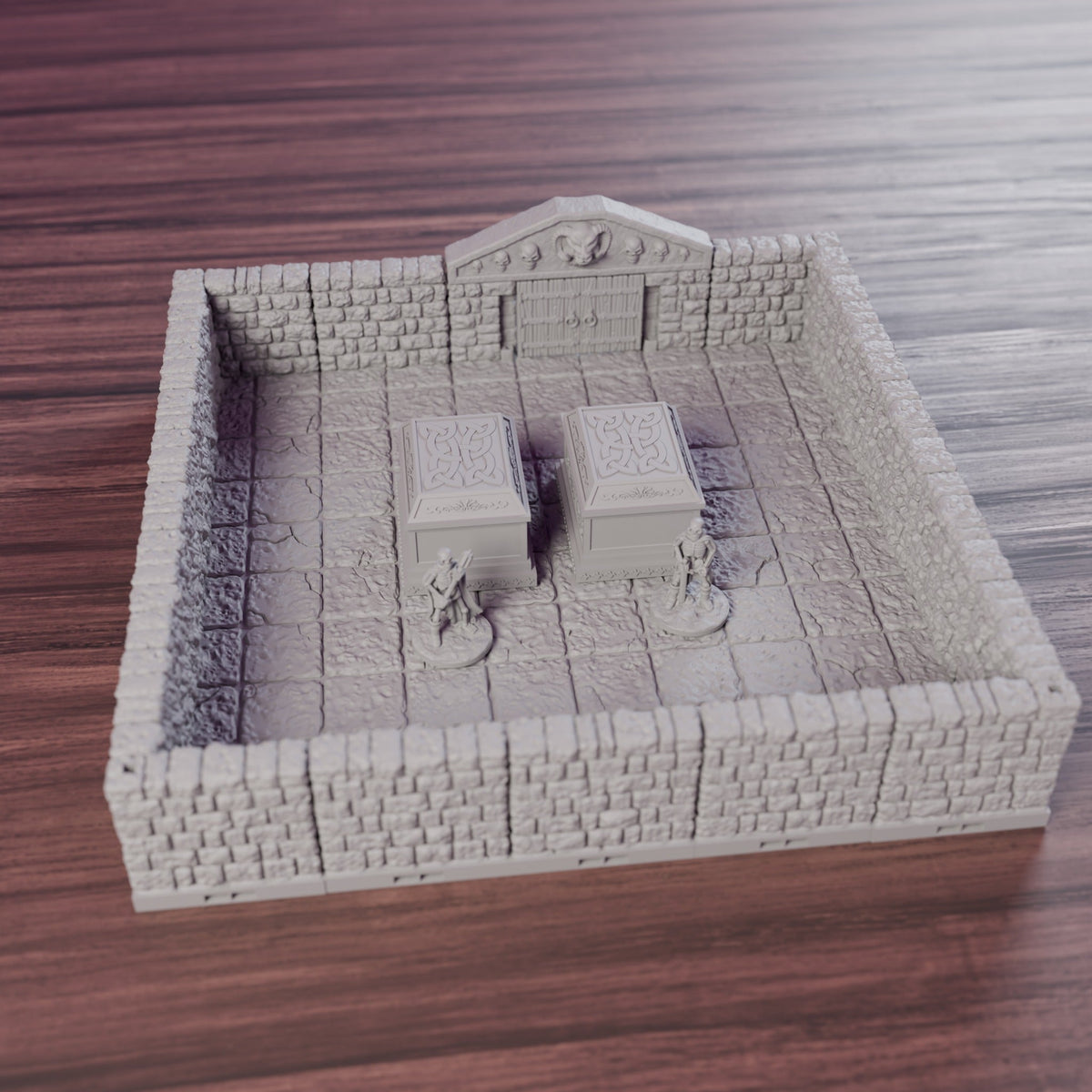 Crypt Entry Tomb Room – Dragonlock 28mm Dungeon Terrain - Northern Foundry