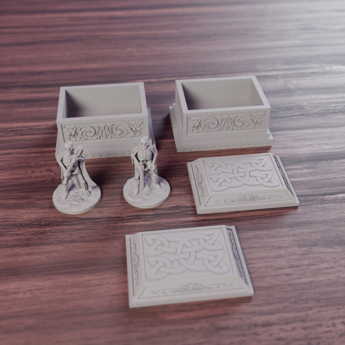 Crypt Entry Tomb Room – Dragonlock 28mm Dungeon Terrain - Northern Foundry