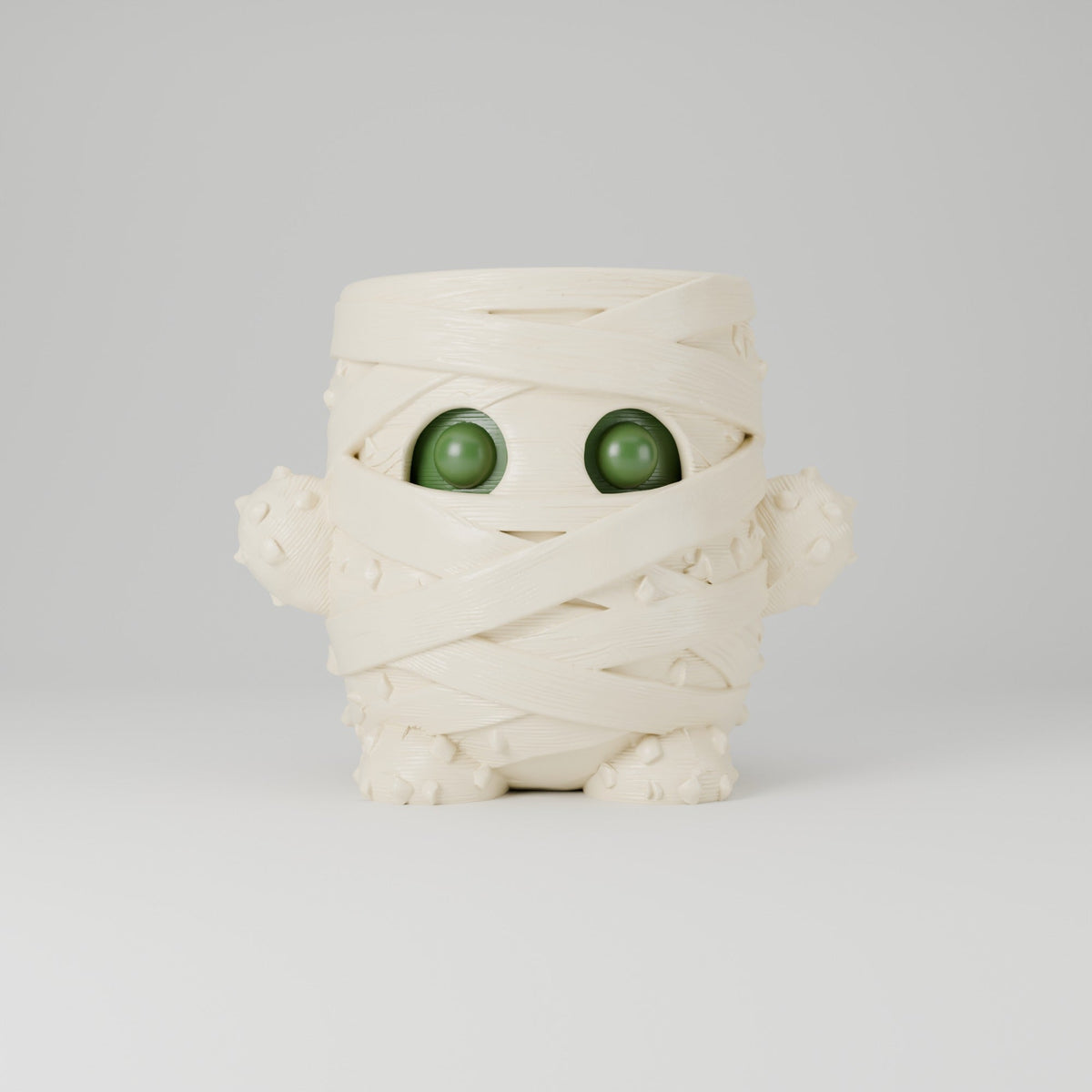 Cute Mummy Vase – Bandaged Little Monster Halloween Vase & Planter - Northern Foundry