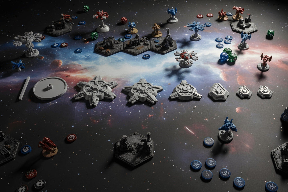 Cygnian Hive Incursion – 5-Ship Alien Bio Fleet - Northern Foundry