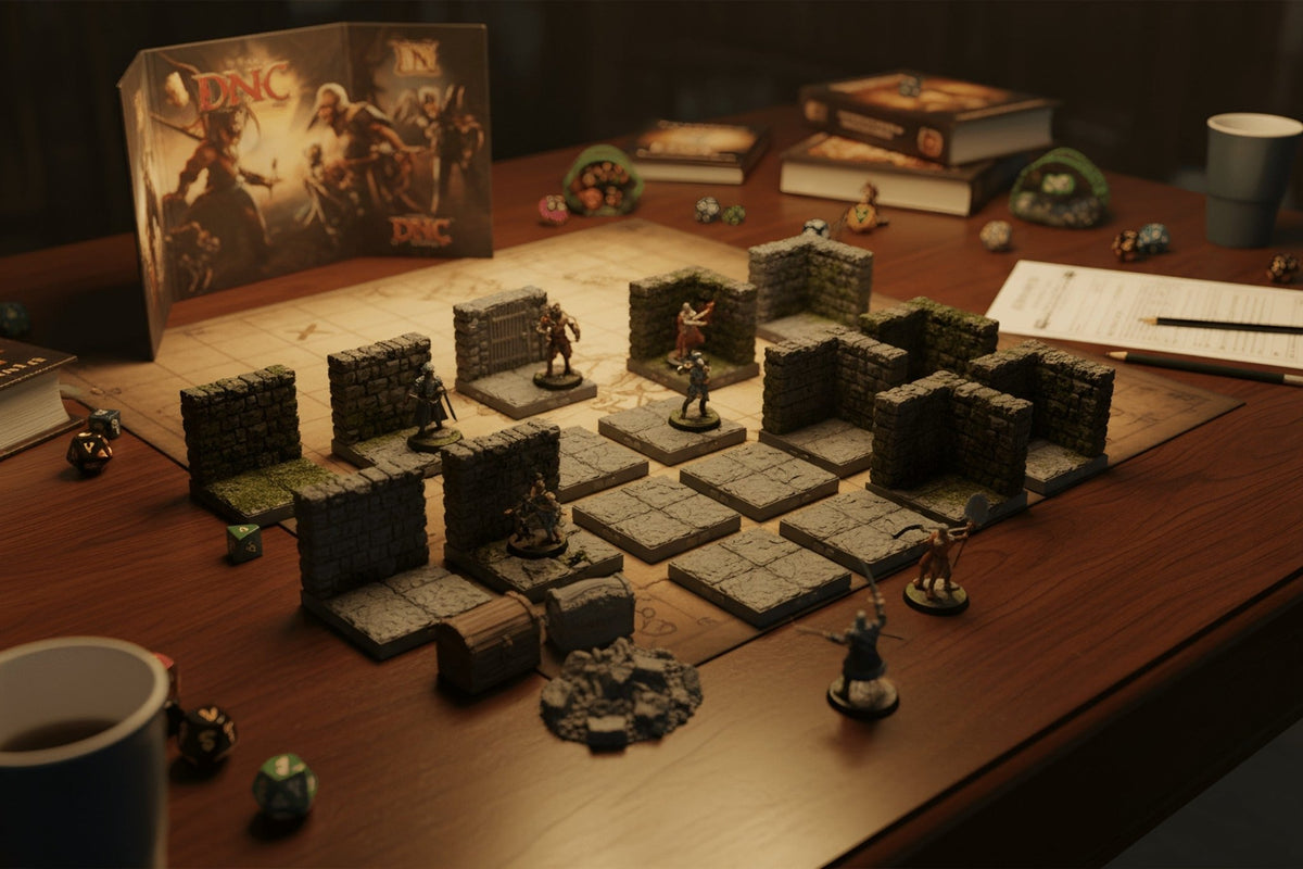 Dead End Trap Room with Corridor – Dragonlock 28mm - Northern Foundry