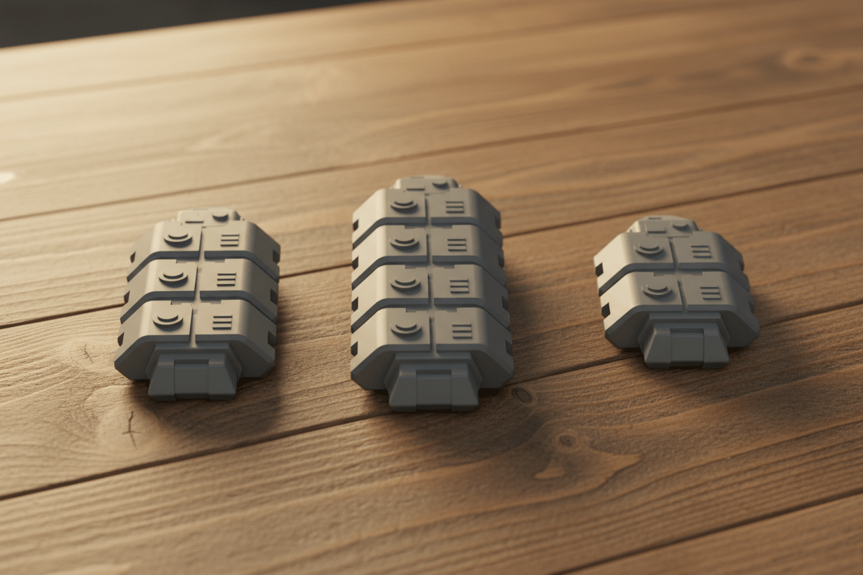 Deep Space Scenario Pack | Terran Transport Ships & Hazard Terrain | Battlefront Valkyrie Objectives - Northern Foundry