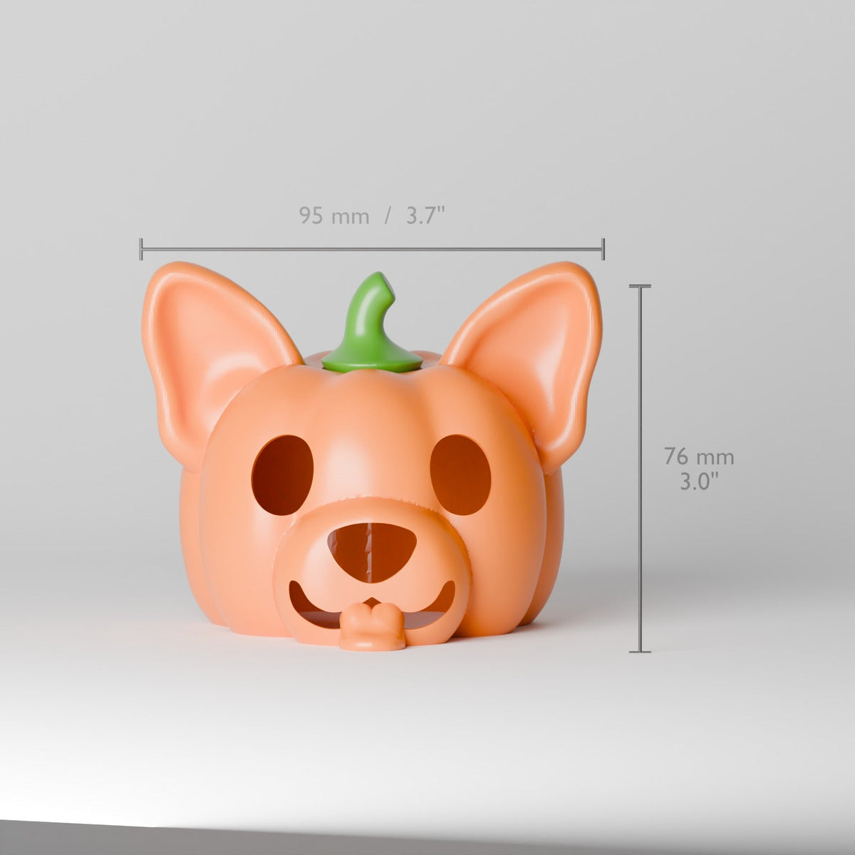 Dog-O-Lantern – Dog Pumpkin Tealight Holder & Halloween Night Light - Northern Foundry