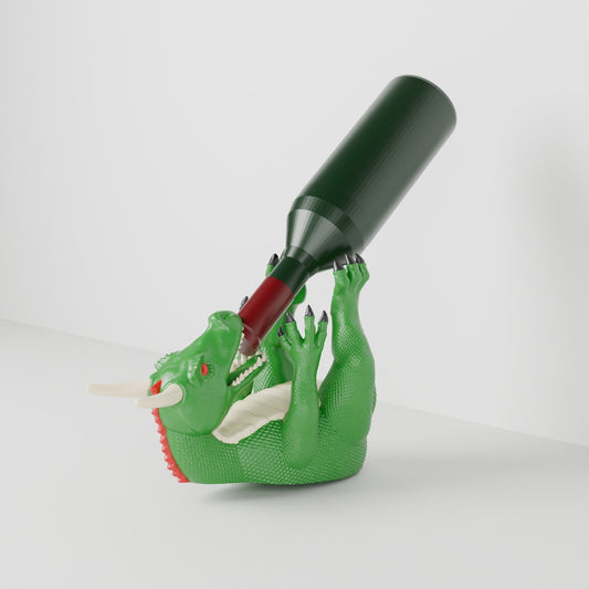 Dragon Wine Bottle Holder – Fantasy Dragon Wine Rack - Northern Foundry