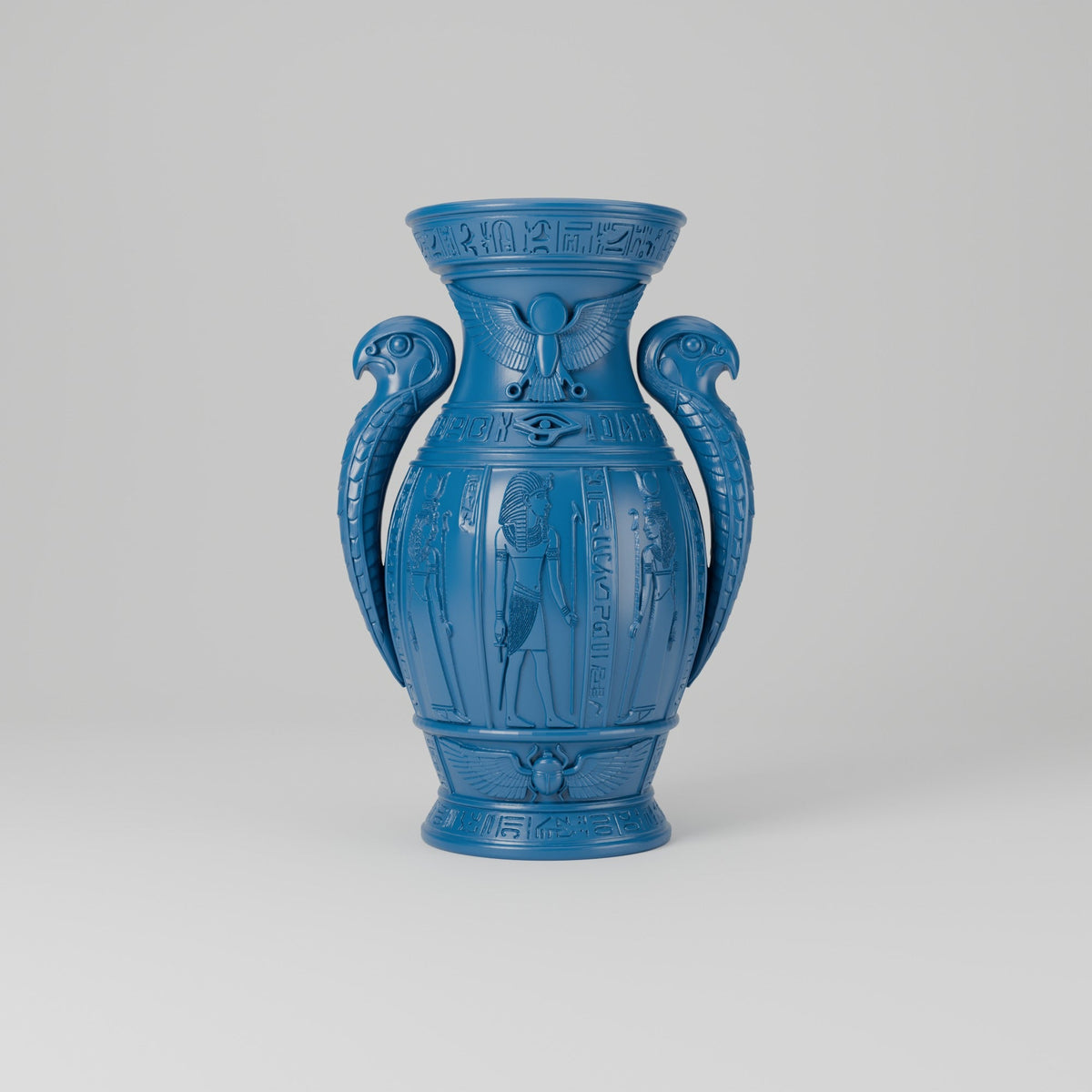 Egyptian Relief Amphora Vase – Modern Sculptural Vase - Northern Foundry