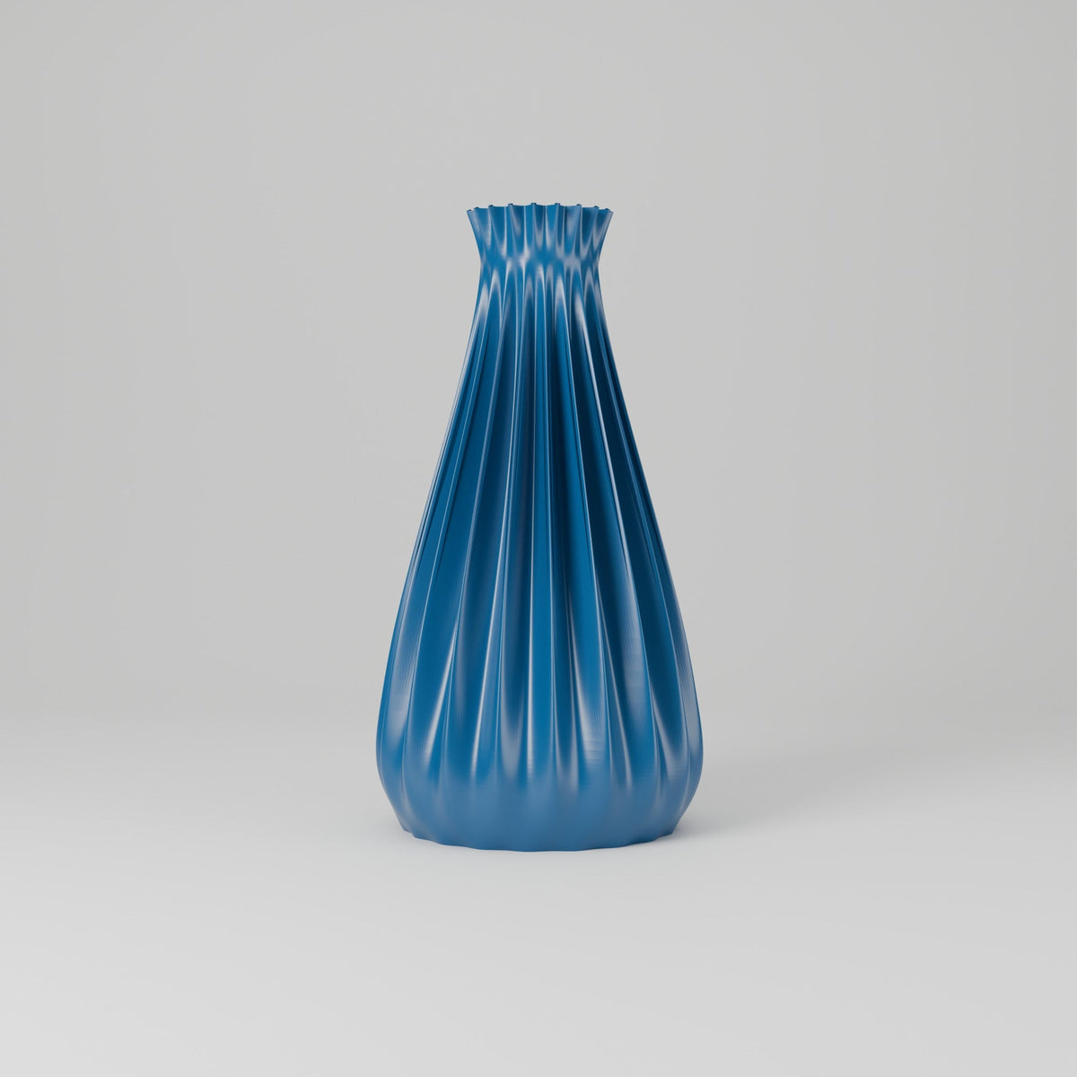 Elixor Pleated Bud Vase – Modern Sculptural Vase - Northern Foundry