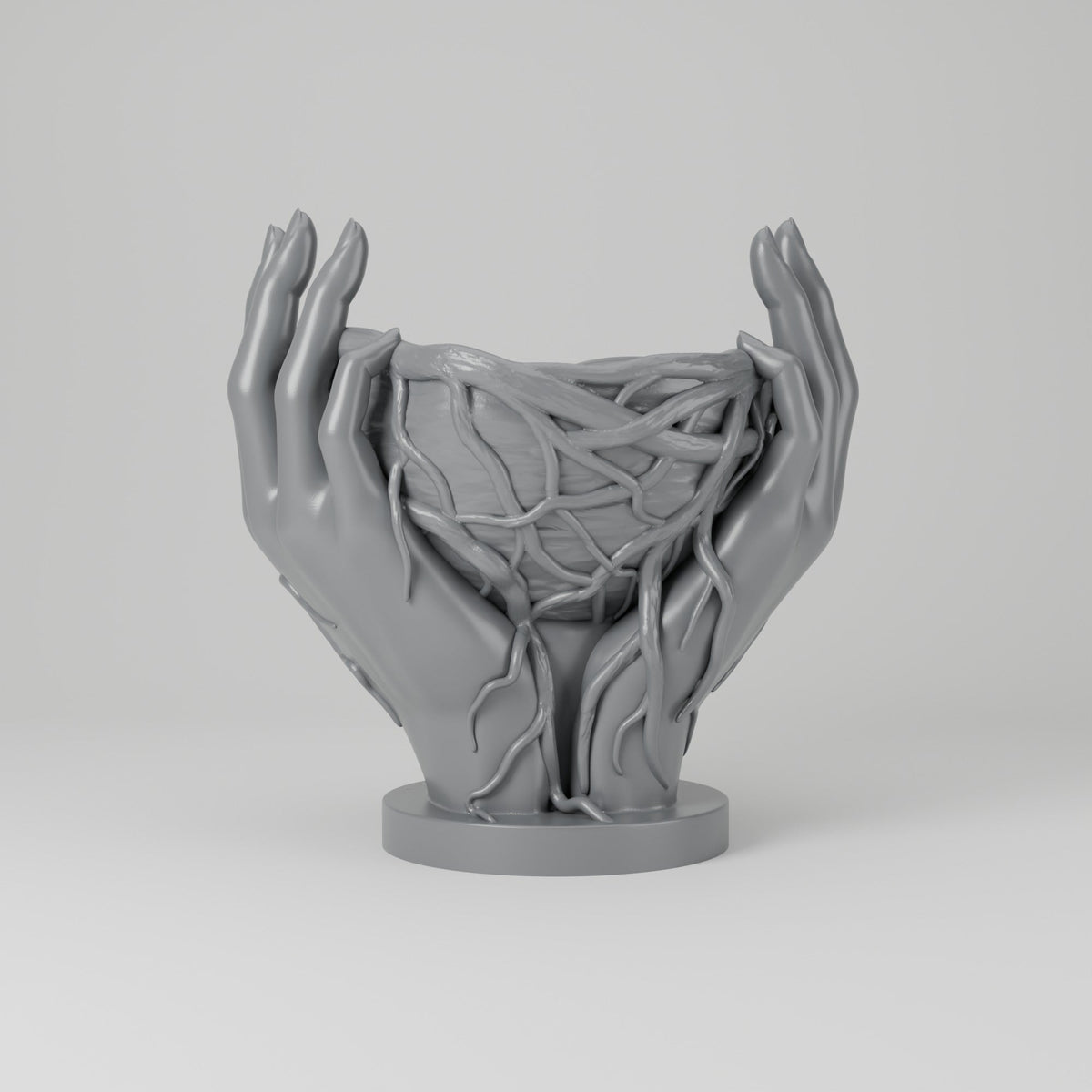 Entwined Hands Planter – Hands and Roots Flower Pot - Northern Foundry