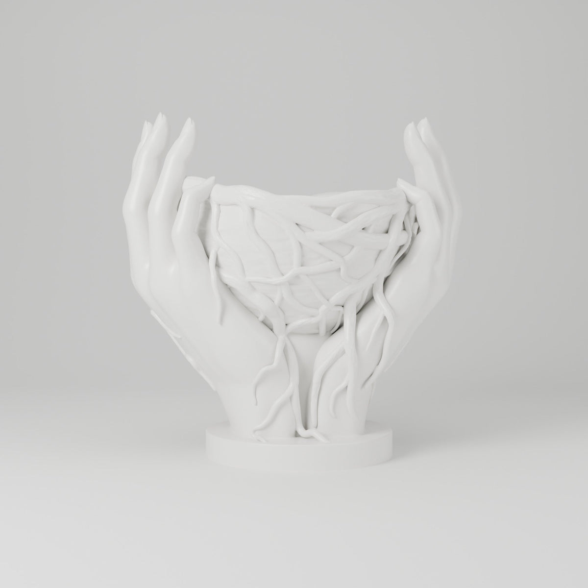 Entwined Hands Planter – Hands and Roots Flower Pot - Northern Foundry