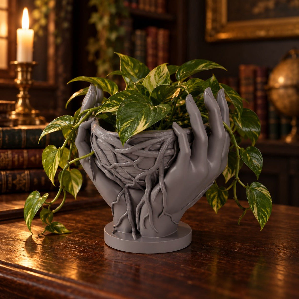 Entwined Hands Planter – Hands and Roots Flower Pot - Northern Foundry