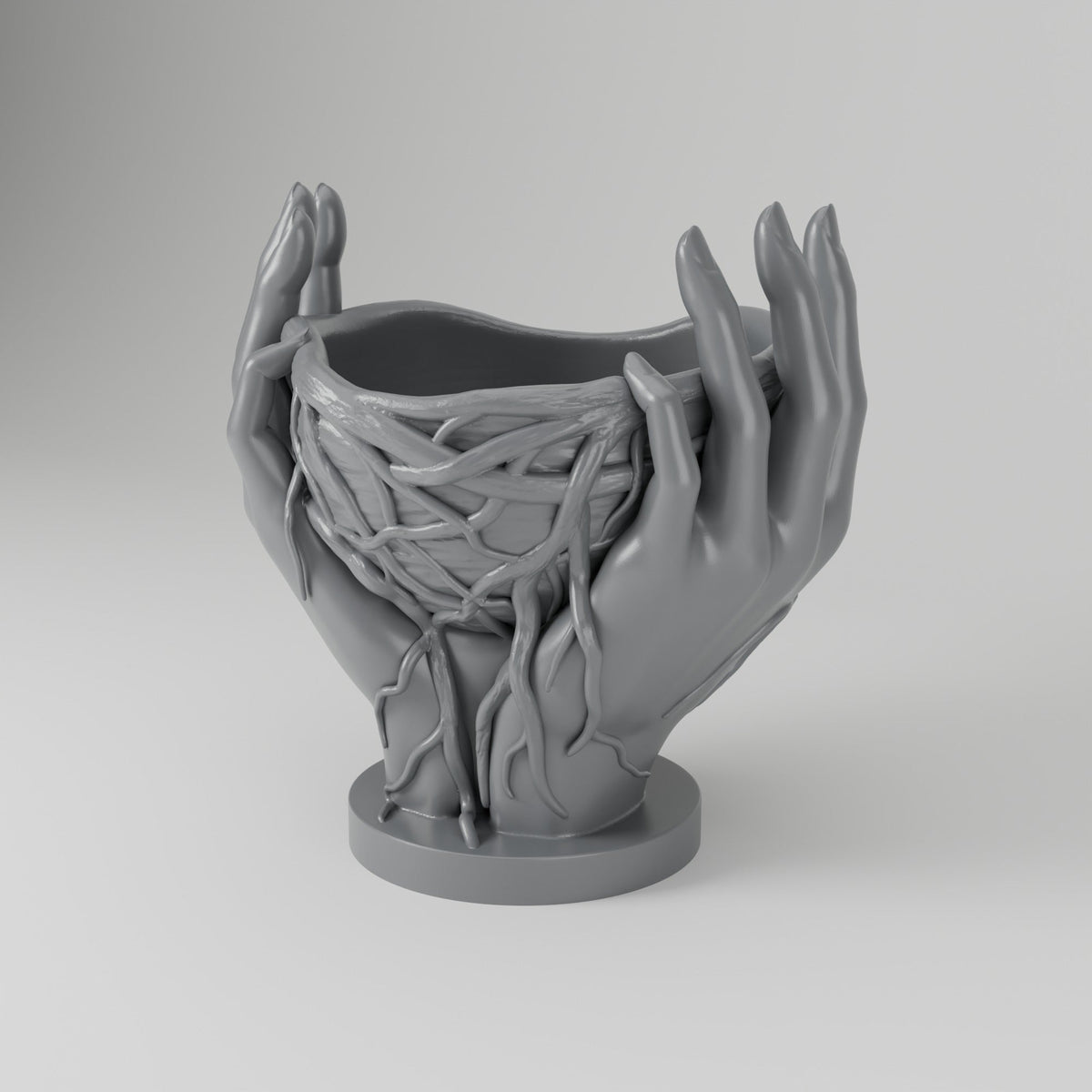 Entwined Hands Planter – Hands and Roots Flower Pot - Northern Foundry