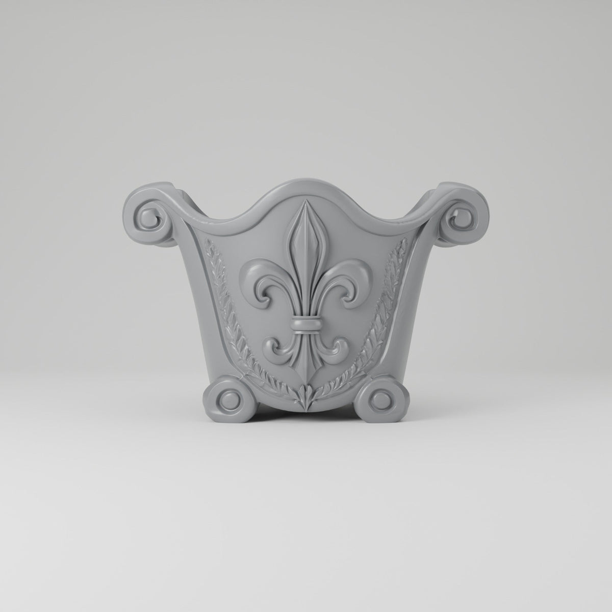 Fleur De Lis French Vase – Modern Sculptural Vase - Northern Foundry