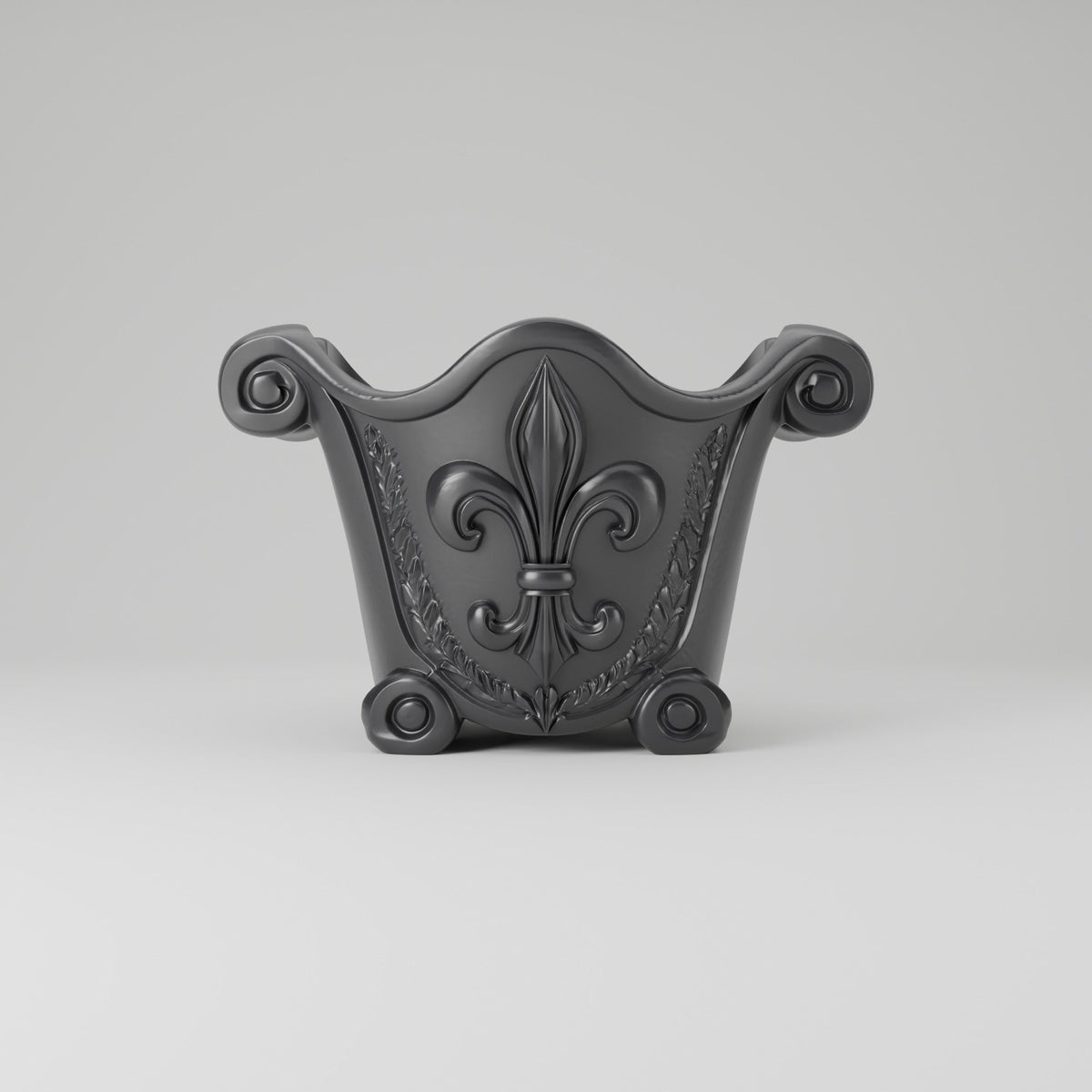 Fleur De Lis French Vase – Modern Sculptural Vase - Northern Foundry