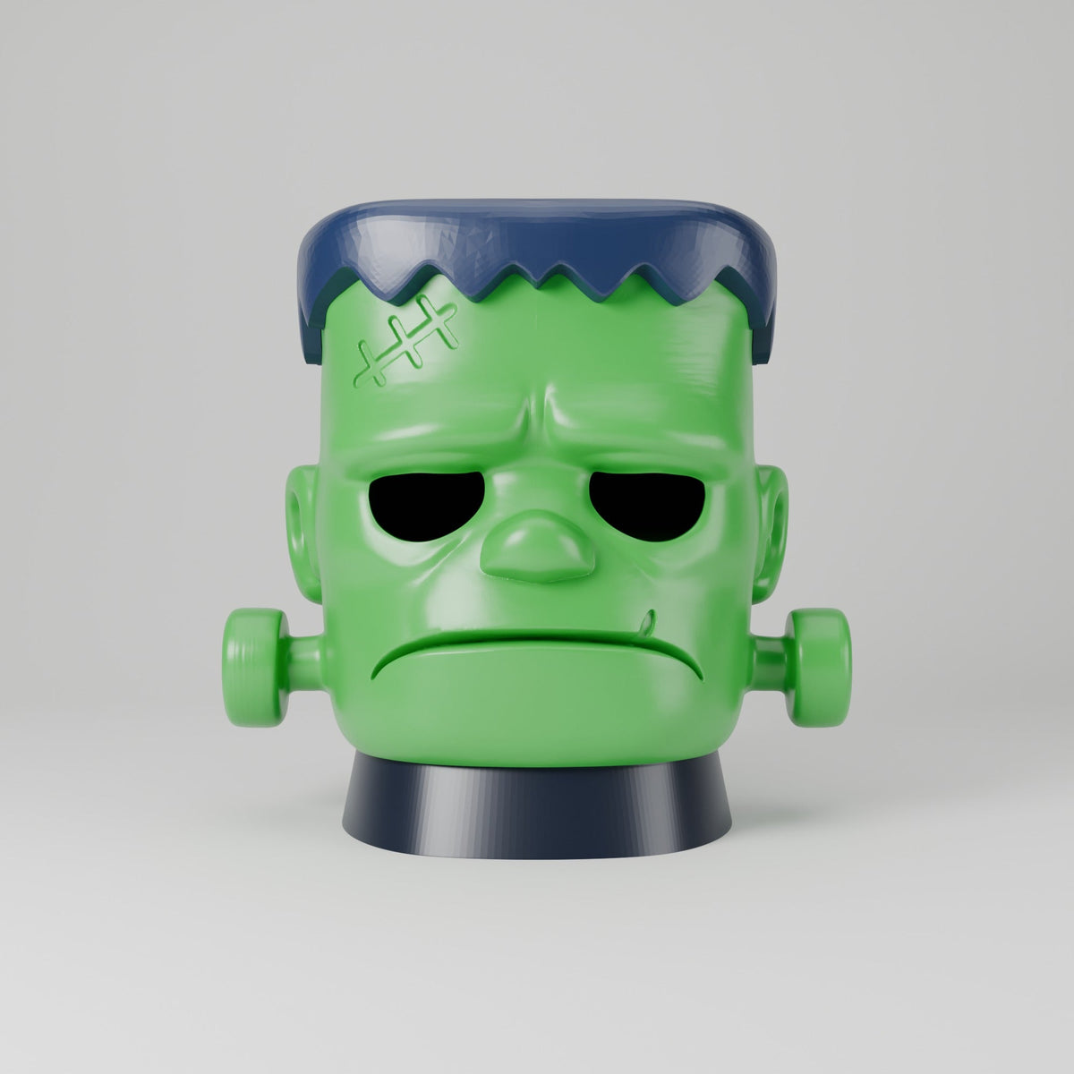 Frankenstein Monster LED Tealight Holder – Glowing Halloween Decor - Northern Foundry