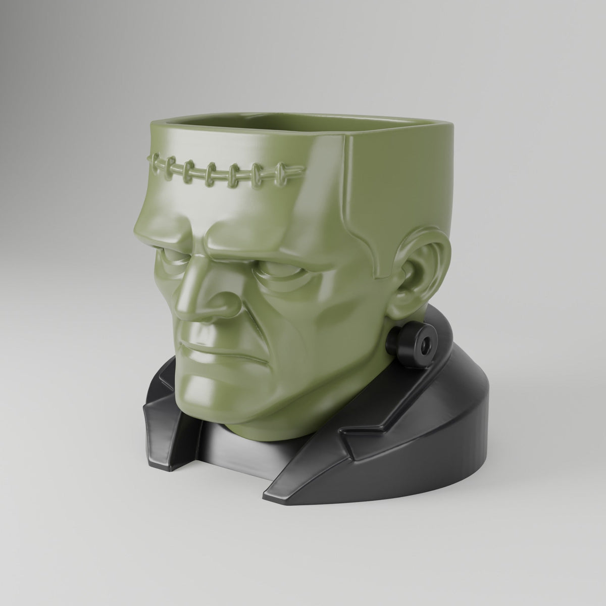 Frankenstein Monster Planter – Green Head Pot for Succulents - Northern Foundry