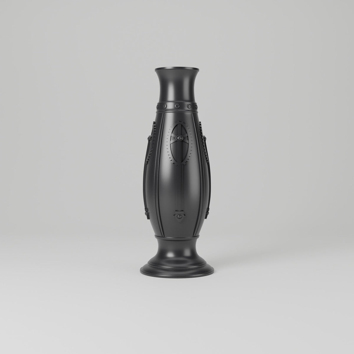 Gearwork Bottle Vase – Steampunk Riveted Bud Vase - Northern Foundry