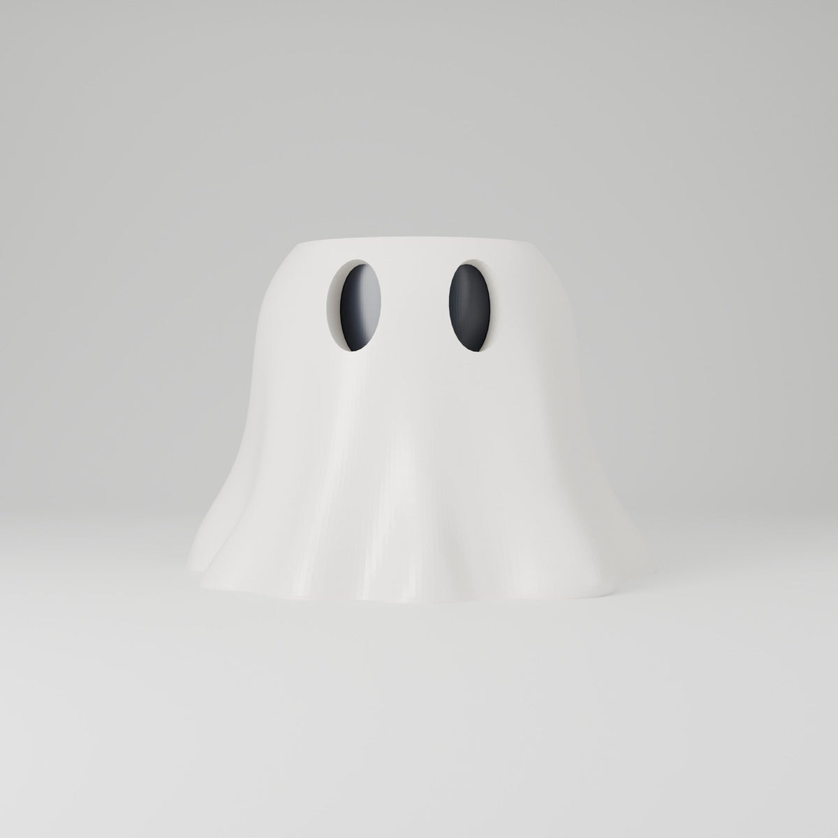Ghost Planter Pot – Cute Draped Ghost Halloween Planter & Vase - Northern Foundry